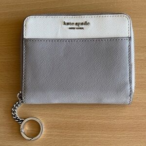 Kate Spade Pebbled Leather Wallet with Keychain